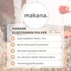 Makana Glucosamine HCL Powder, 500 g (0.5 kg) Bag