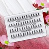 Ardell Triple Individual Lashes - Long Black, Knot-Free Eyelash Extensions,