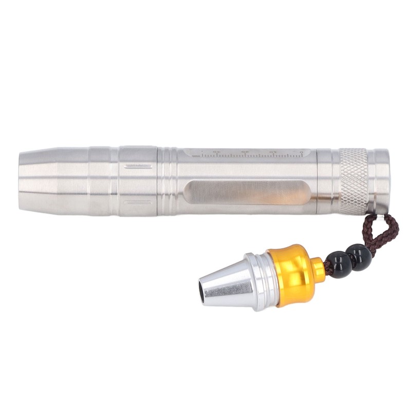 Identification Flashlight 3LED 3 Color Modes High Brightness Pocket Jade