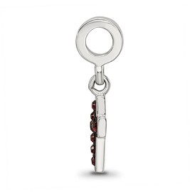 925 Sterling Silver Charm For Bracelet Preciosa Crystal Cross Religious Dangle Bead Stone Fine Jewelry For Women Gifts For Her