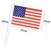 American Flag Mini Small US USA Handheld Stick Flags 5.5x8.3