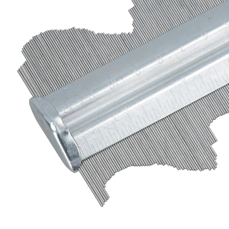 125mm 5" Metal Professional Contour Profile Gauge Tiling Laminate Tiles