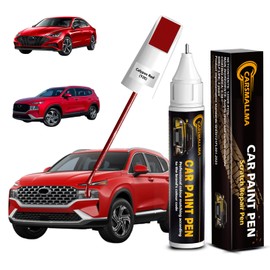 carsmallma Y2E Calypso Red Car Touch Up Paint for Hyundai, Color Accurate Car Paint Scratch Repair Pen Kit Quick & Easy Fix Vehicle Chips and Automotive Nicks Scuff