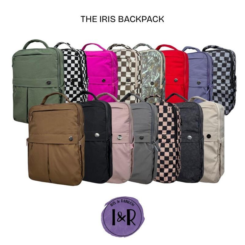 The Iris Mini Backpack (#9013) Lightweight and Durable Material -