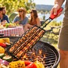 Hot Dog Grill Basket for BBQ Cooking – Easy-Flip Sausage