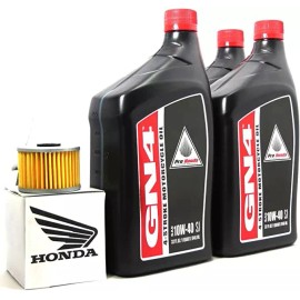 Pro Honda 2006 HONDA XR650L TRX400 OIL CHANGE KIT OEM Oil, Filter, and Wahser