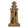 Veclotch Wooden Lighthouse Beach Themed Decor for Home, 17.7"" H