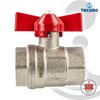 'Tecuro Brass Ball Valve – Size 1 Inch – DN