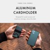 Generisch Slim Aluminium Credit Card Case with RIFD Protection, for