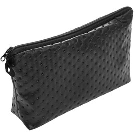 PREMYO Make-Up Pouch Cosmetic Bag Toiletry All Over Printed Design Skull Fits in Handbag Ideal for Essentials Traveling Suitable as Pencil Case