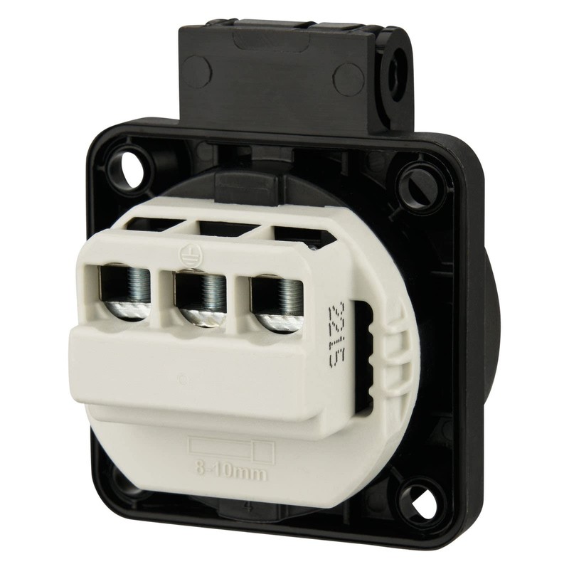 Flush-Mounted Socket IP54 50 x 50 mm Pack of 4