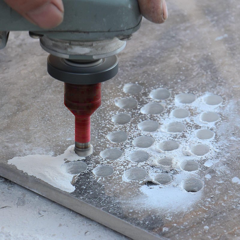 Vearter 4'' Dry Diamond Core Drill Bit, Diamomd Hole Saw