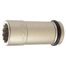TONE 6NW-29L100 Impact Long Socket (12 Square), Drive Angle 0.7 inches (19.0 mm) (3/4 inch), Double Side Width 1.1 inches (29 mm)