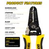 DOWELL 10-22 AWG Wire Stripper Cutter Wire Stripping Tool And