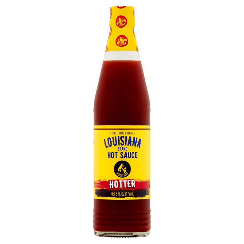 Louisiana Brand Hot Sauce, Hotter Hot Sauce (6 Fl Oz