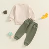Toddler Boy Fall Winter Outfits Baby Clothes Cute Letter Long