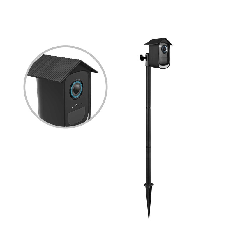 TIUIHU Spike Pole Mount Ground Stake with Protective Case for