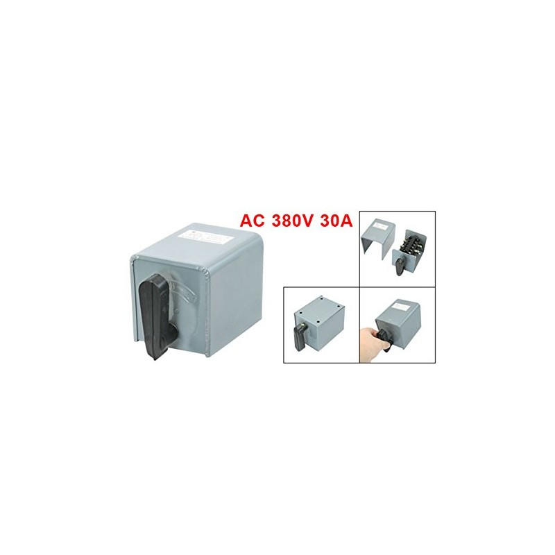 AC 380V 30A Cam Starter Forward Stop Reversing Motor Changeover