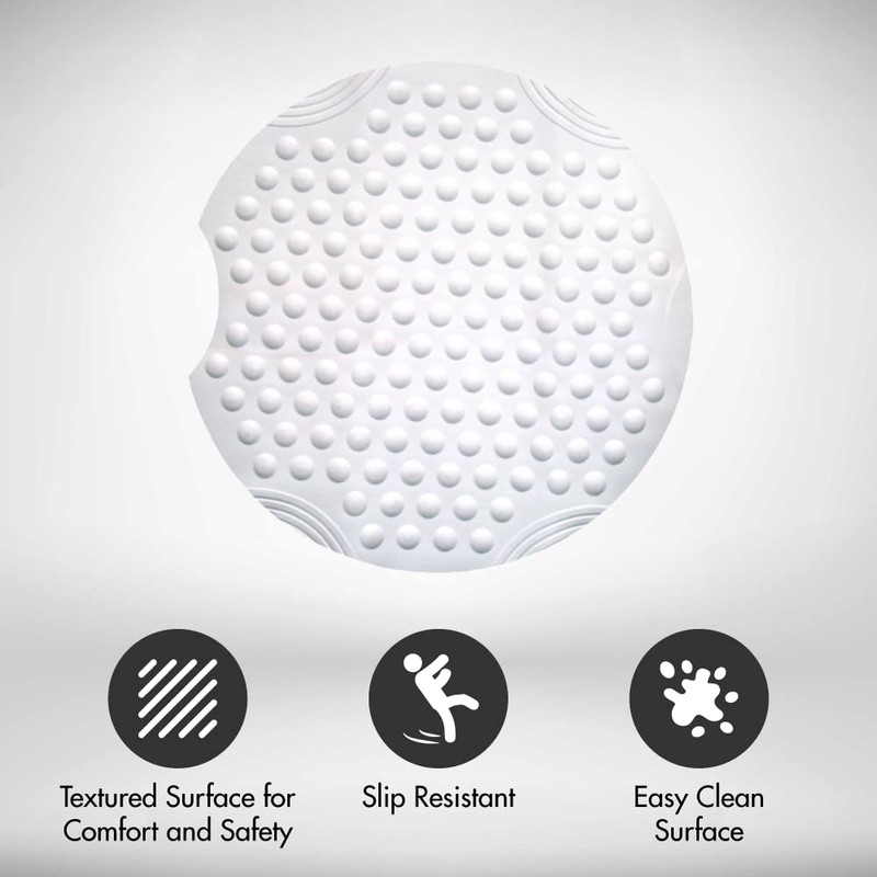 AQUALONA® Premium Shower Mat, Anti-Mould Non-Slip – Extra Soft TPE,