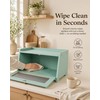 TIRYIUOU Bread Box for Kitchen Countertop: Large Capacity Farmhouse Bread