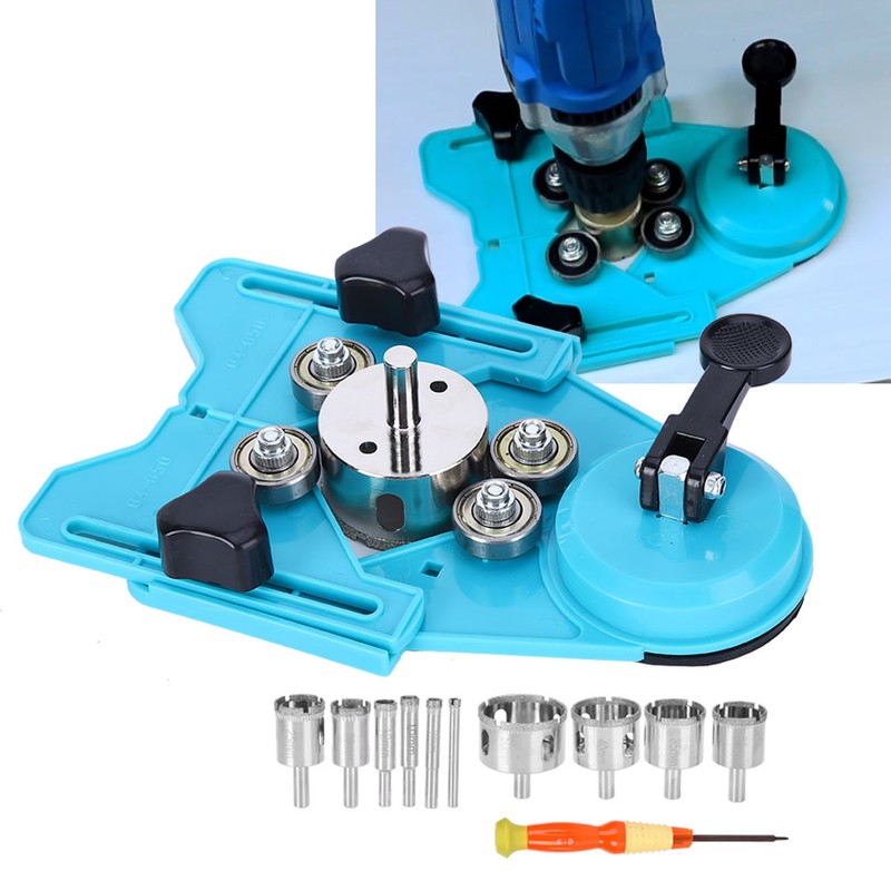 Hole Saw Set Diamond Drill Bits for Ceramic Tile Fiberglass