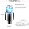 Fluher 6 PCS Car Tire Valve Light, Cool Modified Night