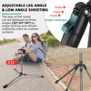 JEBUTU Photography Light Stand, 6.5ft/200cm Tripod Light Stand for Travel,