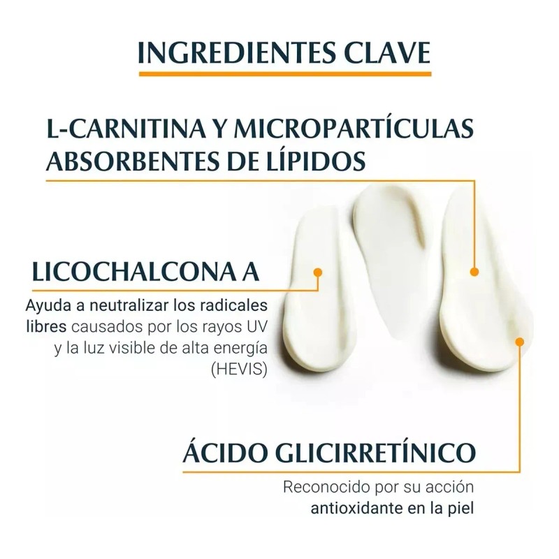 Eucerin Gel Crema Oil Control Toque Seco Solar Fps 50ml