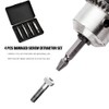 XFS Damaged Screw Extractor Set, 4 PCS HSS DIY Hand