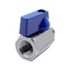 Beduan 1/8" Mini Ball Valve, 316 Stainless Steel Female x