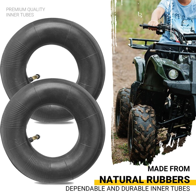4.10/3.50-4 Heavy Duty Replacement Inner Tube with TR-87 Bent Valve