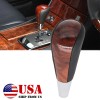 For Toyota Hilux Harrier Fortuner Leather Wood Grain Automatic Gear