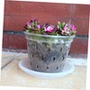 Kisangel 9pcs Orchid Pots Use Breathable Design Drainage Holes for