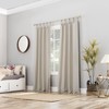 Sun Zero Easton Energy Saving Blackout Tab Top Curtain Panel,