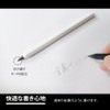 I.S. IMPC-BK Metal Pencil, Aluminum Octagon Axis, Black