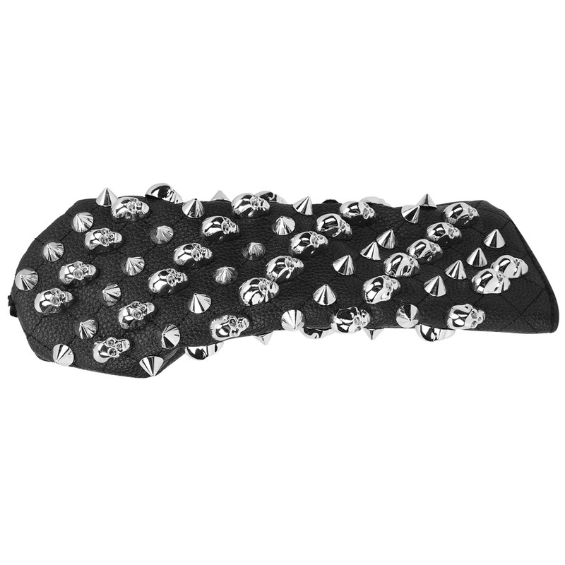 PU Waterproof Golf Putter Cover Club Protection Headcover Supplies Skull