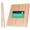 100 Pieces Small Wax Sticks Wood Spatulas Applicator Craft Sticks