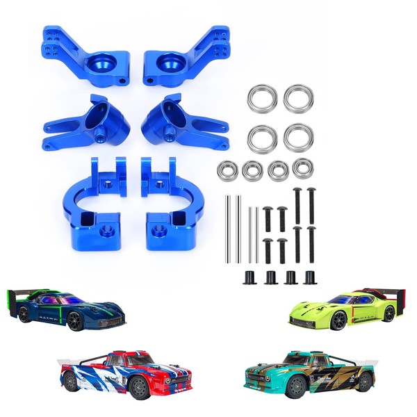 RCAWD Steering Block& C-hubs& Rear Hub Set for 1/8 ARRMA