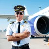 Airline Pilot Captain Costume Include Shirt Pilot Hat Tie Sunglasses