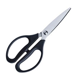 Fuji Cutlery FC-424 Kitchen Shears, Separate Type, Stainless Steel Cutlery, Micro Guru Blade That Won't Miss, Disassembles and Washes, Dishwasher Safe, Fuji Mark, Micro Knurled Blade Kitchen Shears