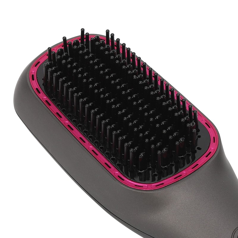 Hair Straightening Brush 3 Temperature Gears Anion Hair Straightener Comb