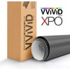 VViViD® Meteorite Dark Grey True R Carbon Fiber Vinyl Wrap