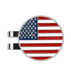 ZZHAO Golf Ball Marker with Magnetic Hat Clip, Funny Golf Accessories, Golf Gifts for Men 25 MM