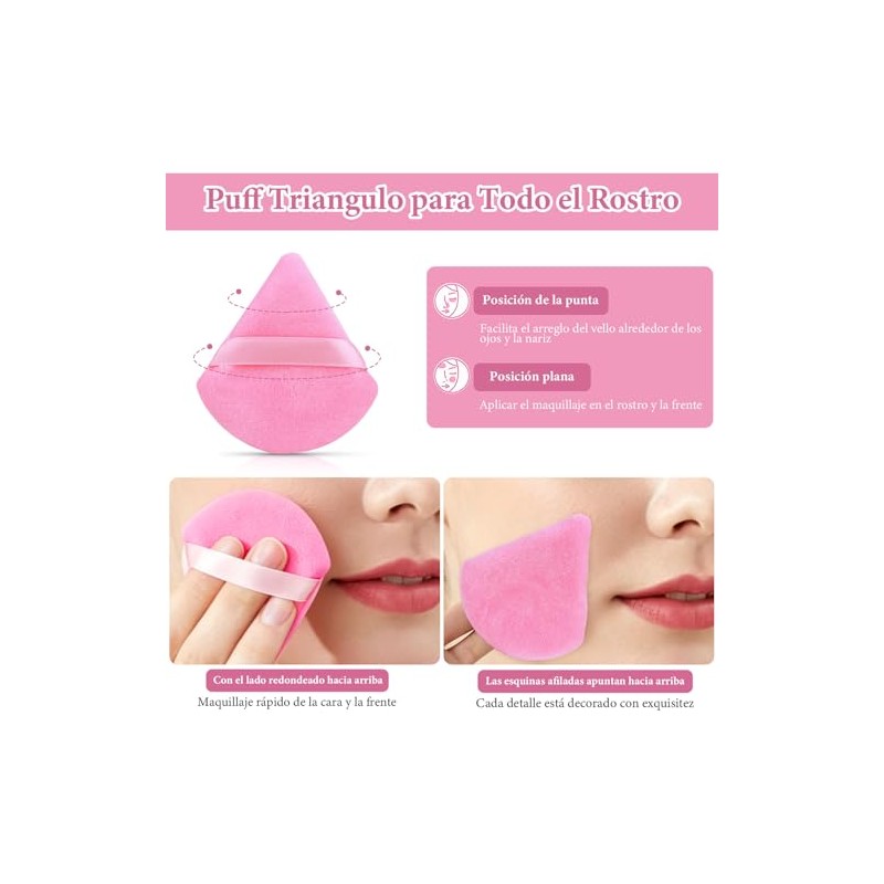 20 Piezas Set de Esponjas Maquillaje, Beauty Blenders