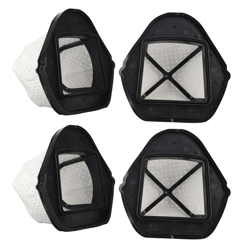 4pcs Handheld Vacuum Cleaner Filter High Strength Efficient Dust Cup