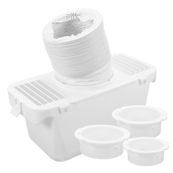 TEHAUX 1Set Indoor Dryer Vent Kit Durable Dryer Duct Connector