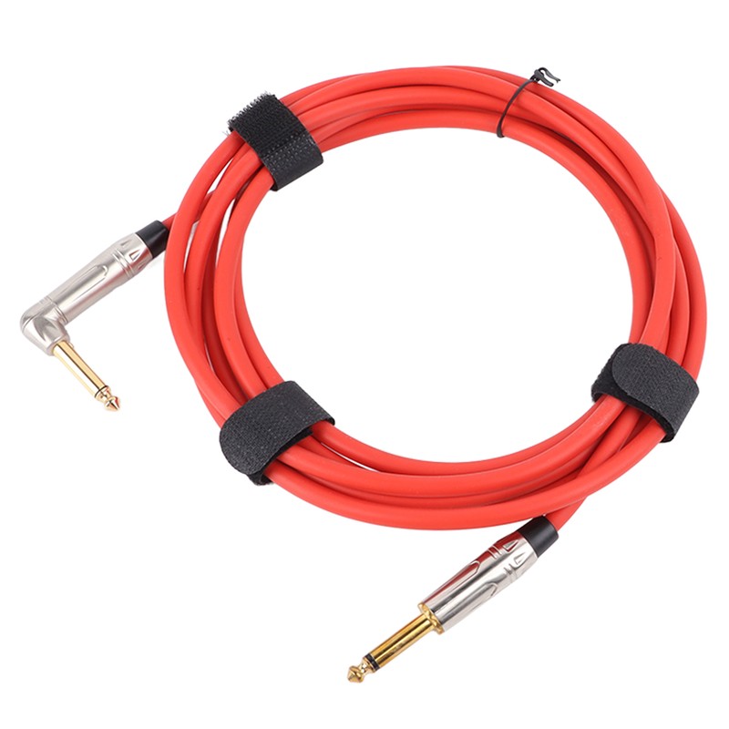 Musical Instrument Cable 6.35 Electric Folk Guitar Bass Audio Connection