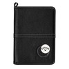 Callaway Golf Horizontal Leather Scorecard Holder with Ball Marker, Black