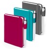 3 Pack A6 Pocket Notebooks, Feela Hardback Lined Small Notebooks