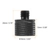 sourcing map Microphone Stand Adapter 1/4 Female to M8 Male